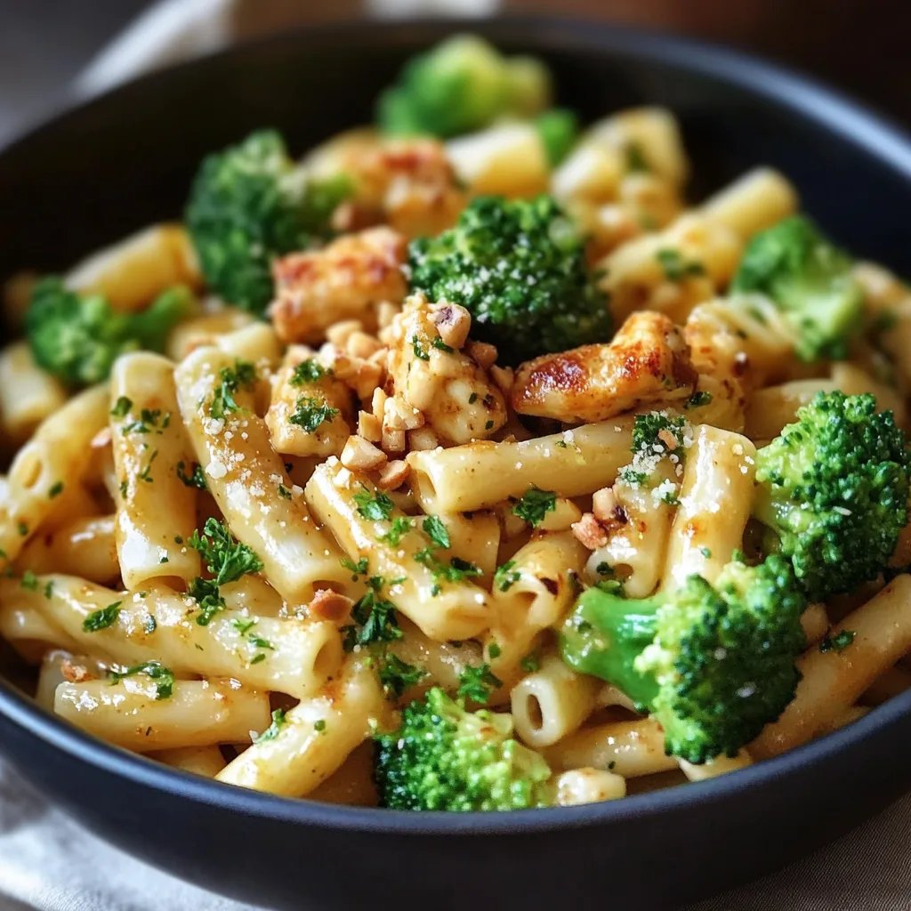 Cremige Nudeln mit Brokkoli