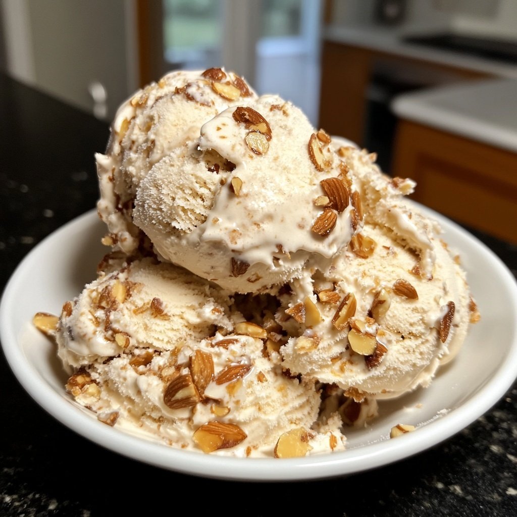 Gebrannte Mandel Eis