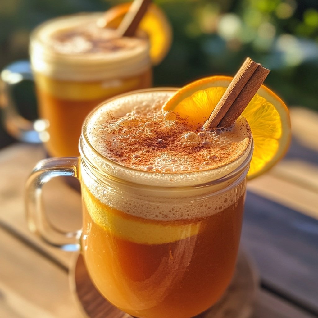 Kinderfreundlicher alkoholfreier Weihnachts-Punsch