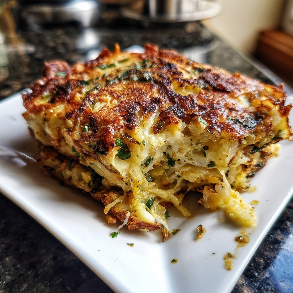 Beste Frühstück Auflauf Kartoffelpuffer