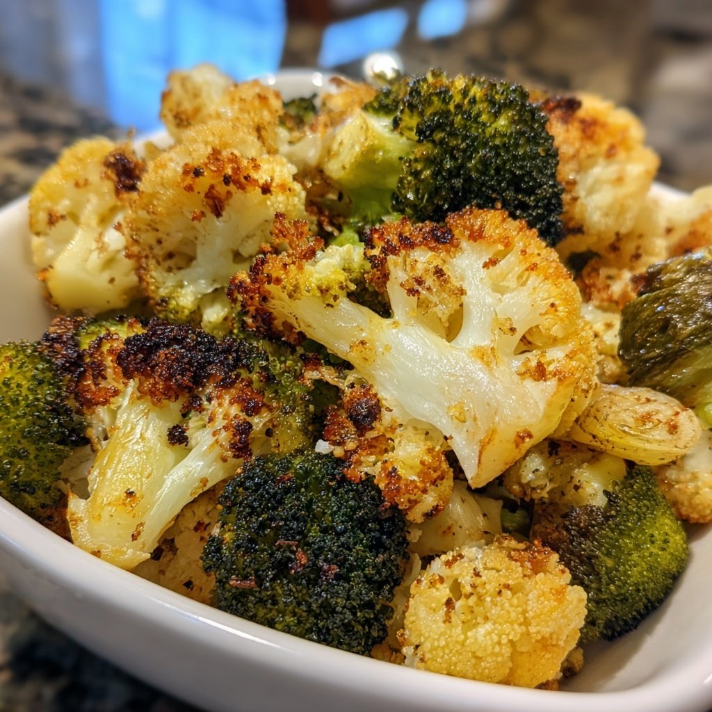 Brokkoli Rosenkohl Blumenkohl Röstung