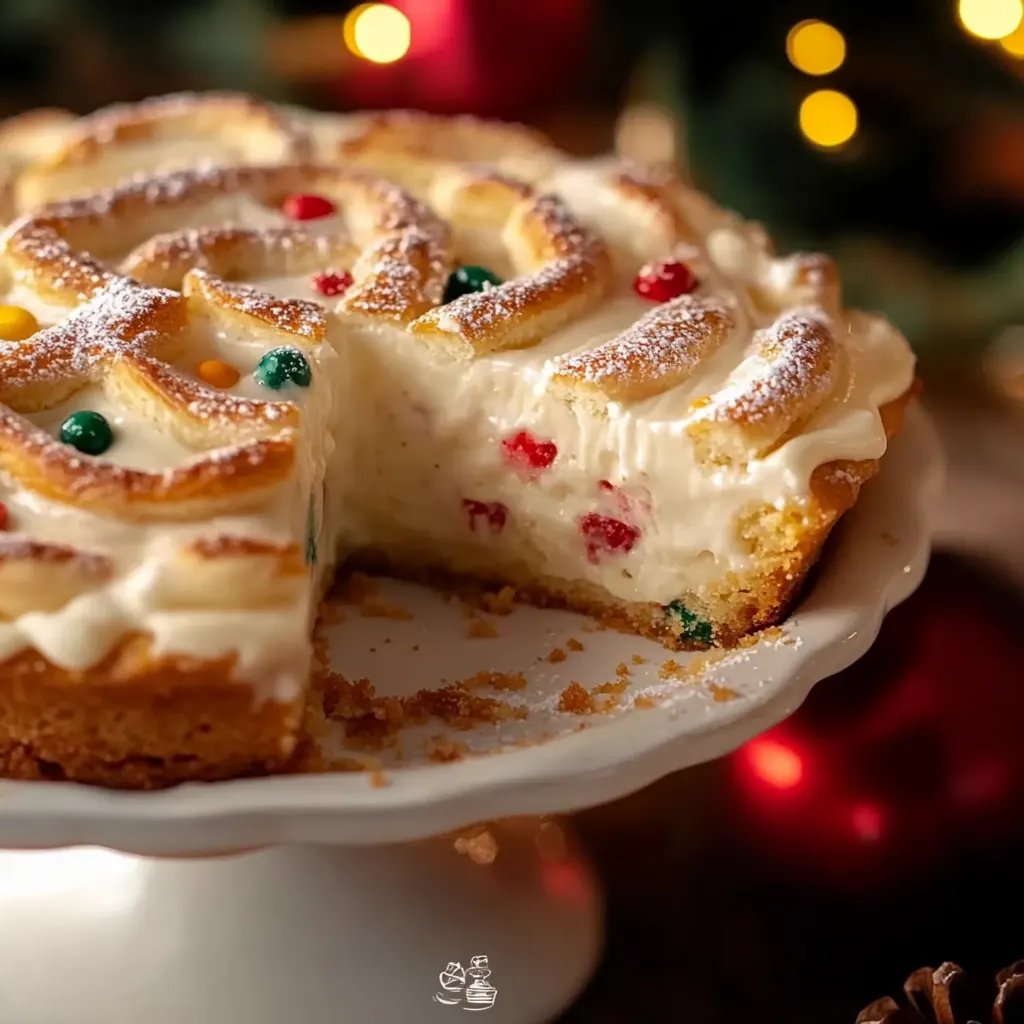 Weihnachtsplätzchen mit Streuseln