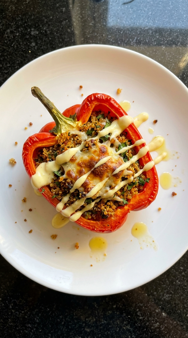 Gefüllte Paprika mit Aioli Twist