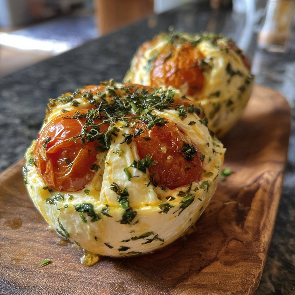 Käse gefüllte Kirschtomaten Feta