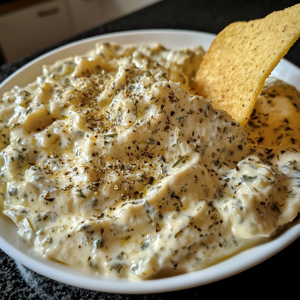 Fünf Minuten Bohnen Dip