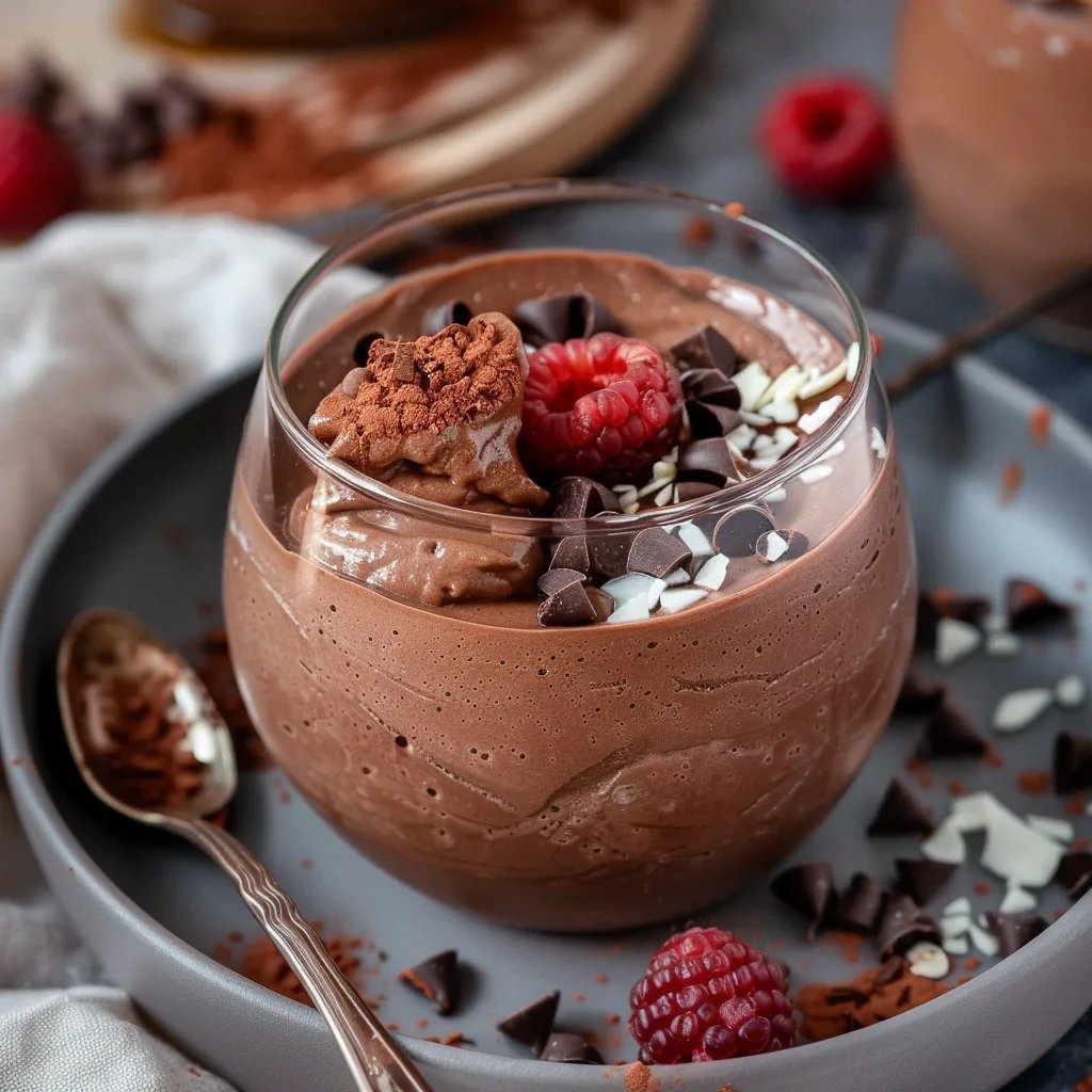 Mousse au Chocolat ohne Ei
