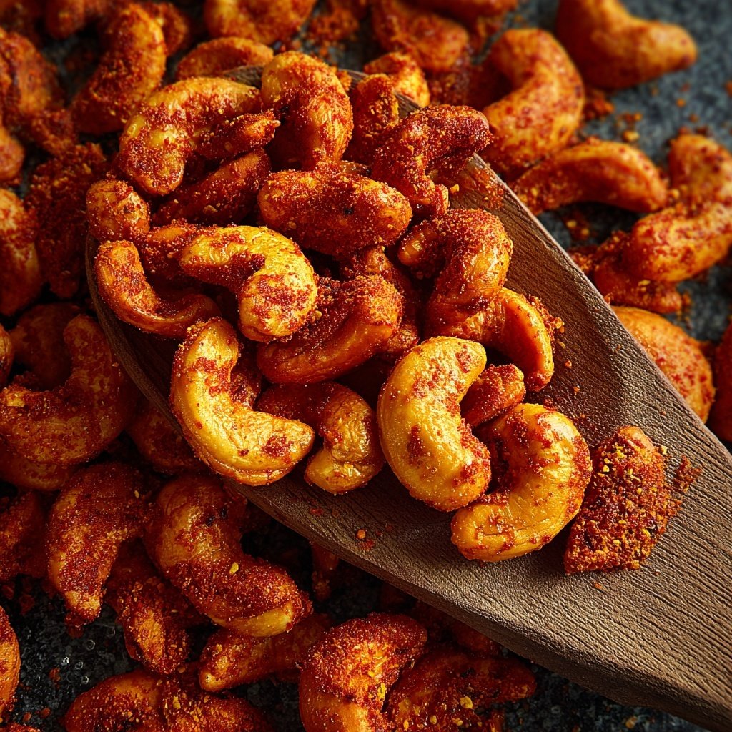 Paprika geröstete Nüsse