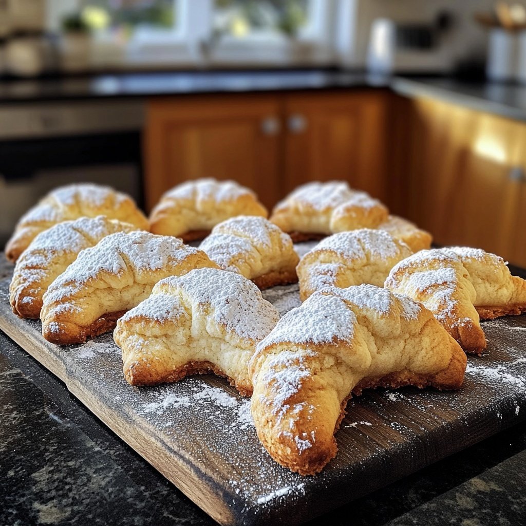 Vanillekipferl mit echter Bourbon-Vanille