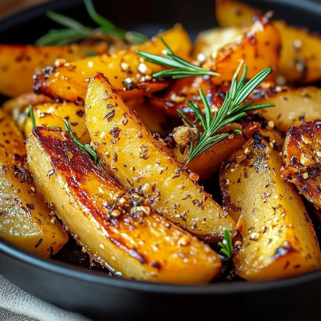 Knusprige Rosmarinkartoffeln aus dem Ofen
