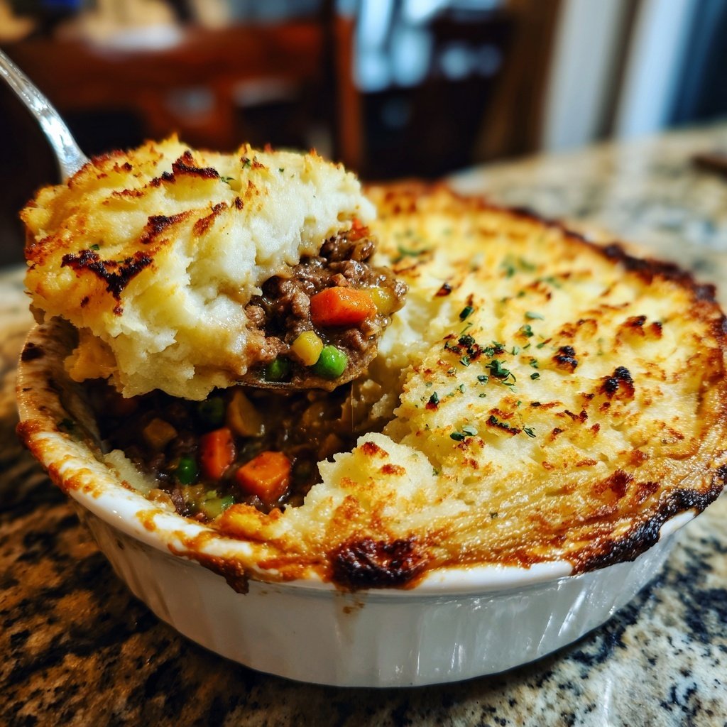 Herzhafter Gemüse Shepherd’s Pie