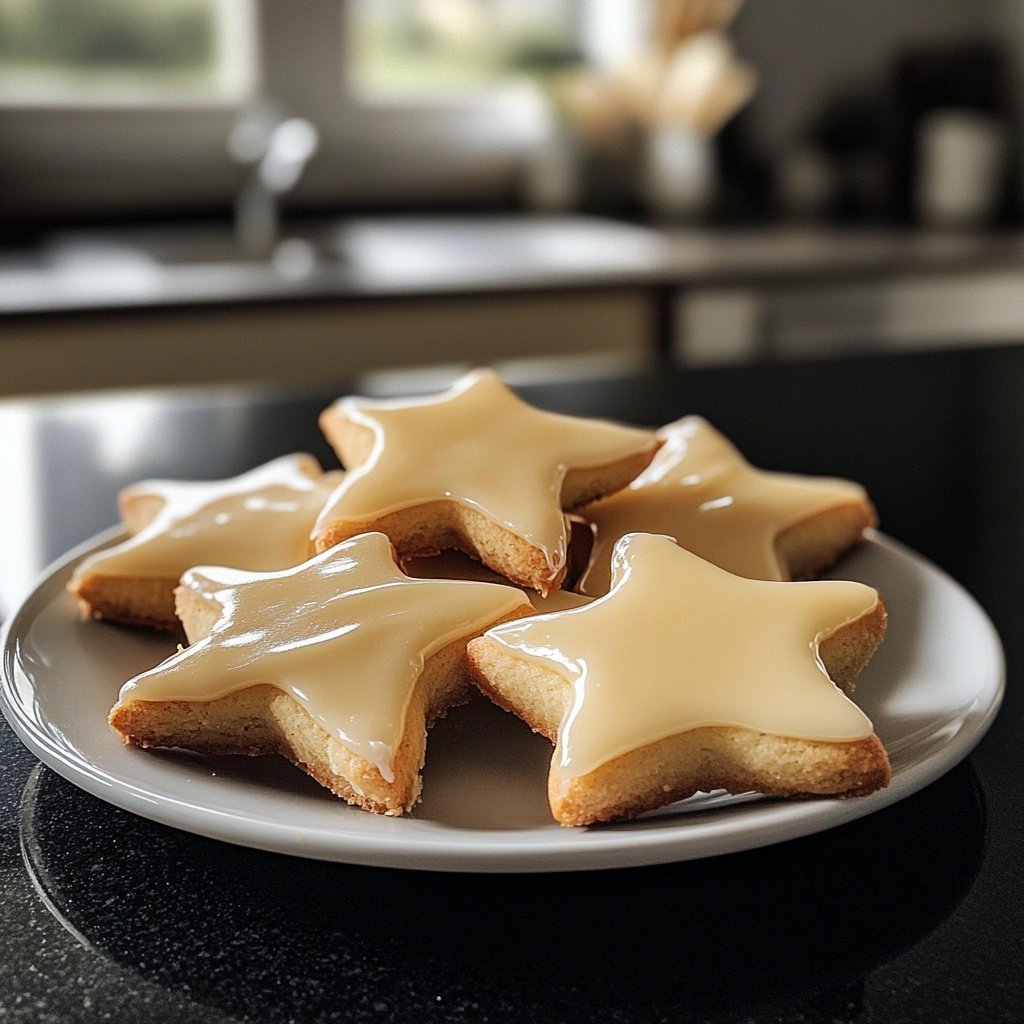 Zarte Zitronensterne