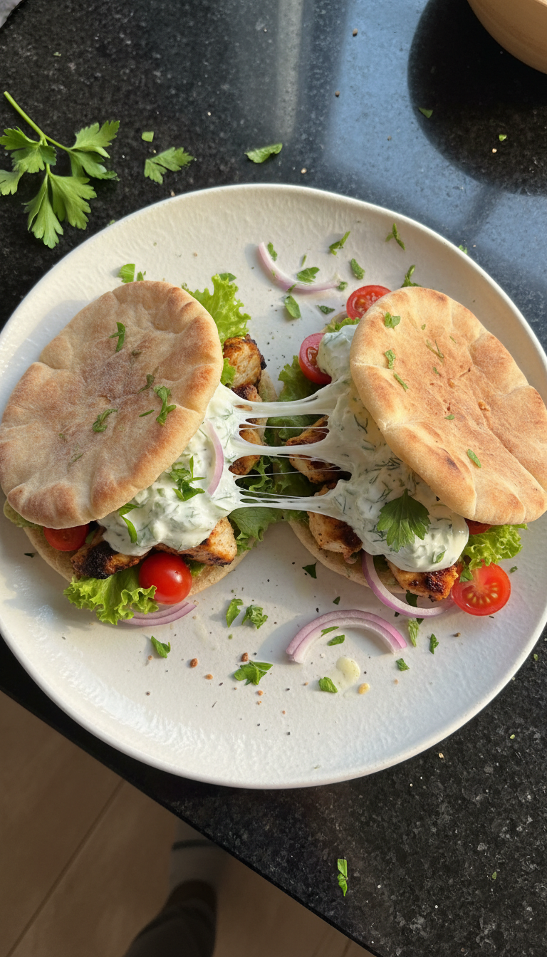 Mediterrane Pita Sandwiches