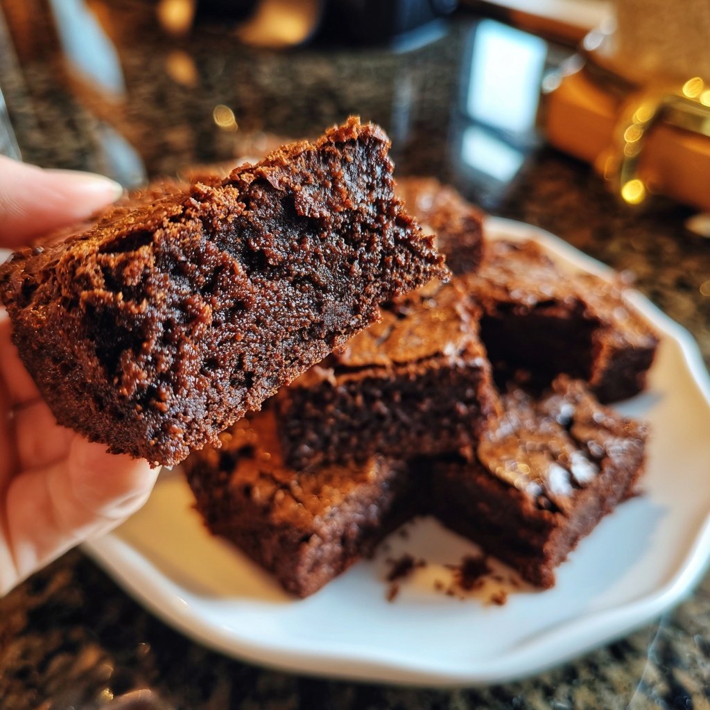 Weiche Topfen Brownies