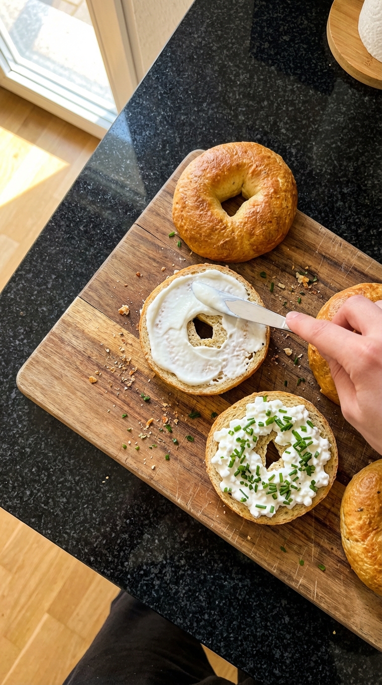Hüttenkäse Genuss Bagels​