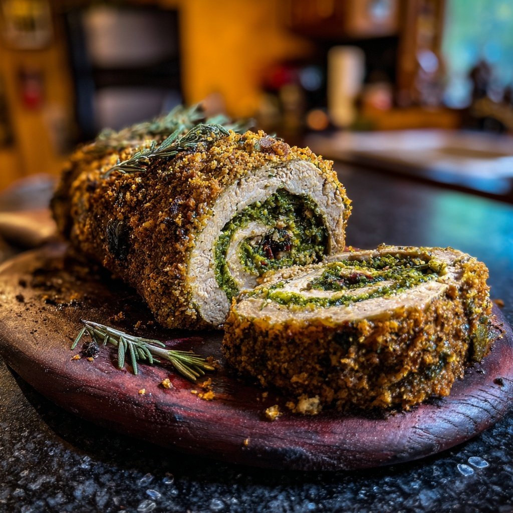 Fleisch Roulade Rosenkohl Kartoffeln
